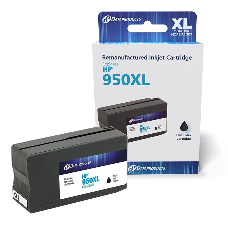 Dataproducts DPC045AN Remanufactured Inkjet Cartridge Replacement for HP 950XL (Black) Ink, 2300, Black - Image 1